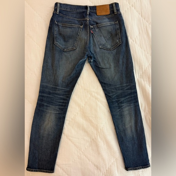 Levi’s 512 Slim Taper Premium Stretch Jeans Men’s 31x30 Dark Wash - Picture 4 of 15